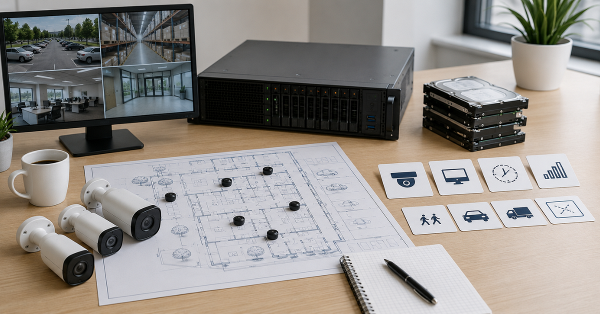 Archive calculation for video surveillance