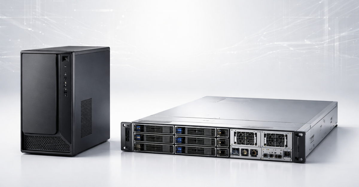 Server vs PC: practical differences in real life