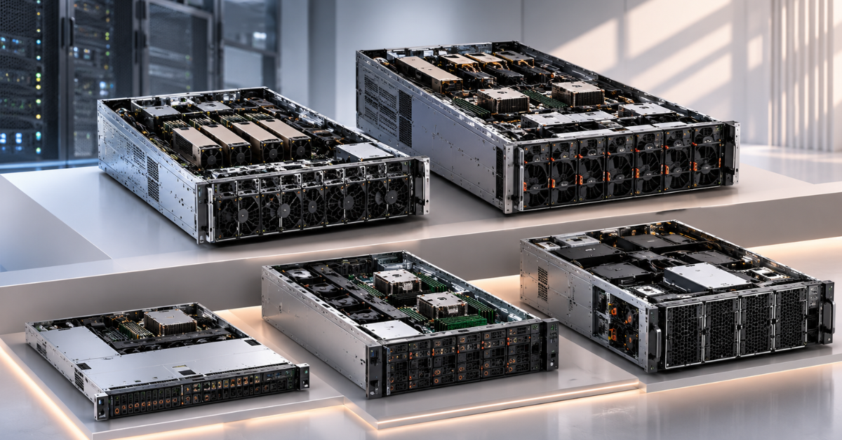 Vergleich der Dell PowerEdge-Modelle für KI