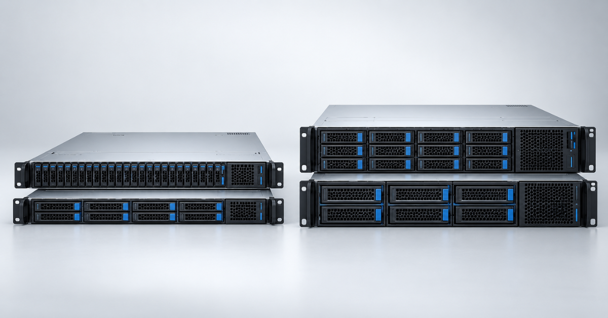 Dell PowerEdge R660, R660xs, R760 and R760xs