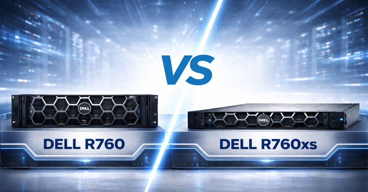 DELL PowerEdge R760 vs R760XS Comparison