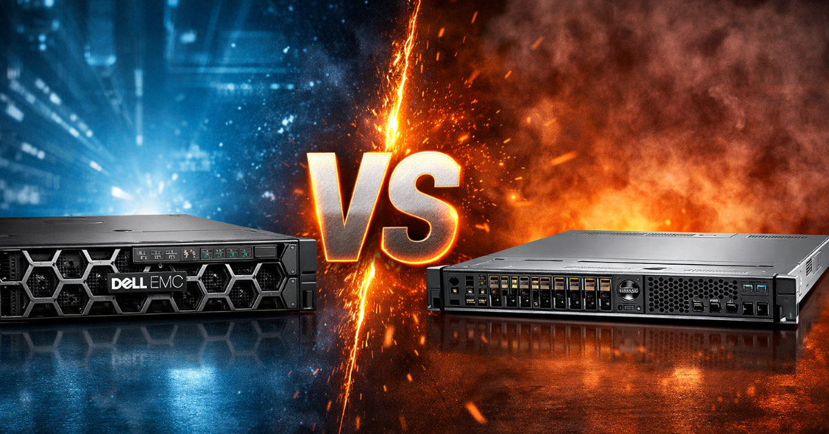 Comparaison DELL R660 vs R760