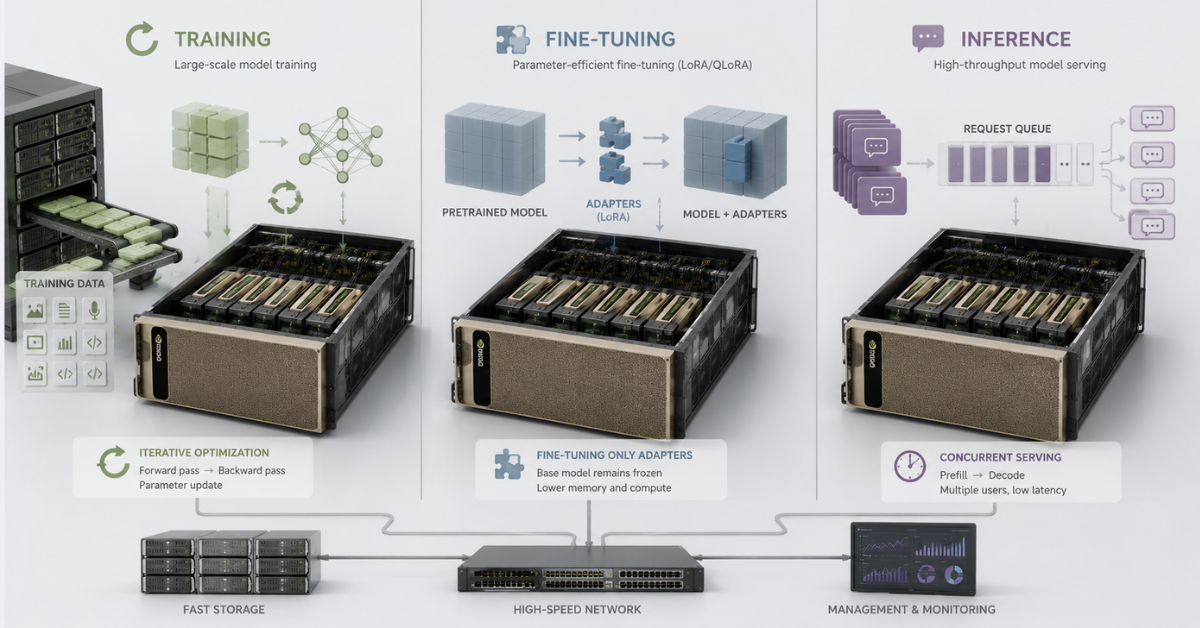 LoRA, QLoRA, and full fine-tuning