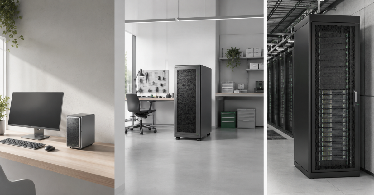 DGX Spark, DGX Station und DGX Server