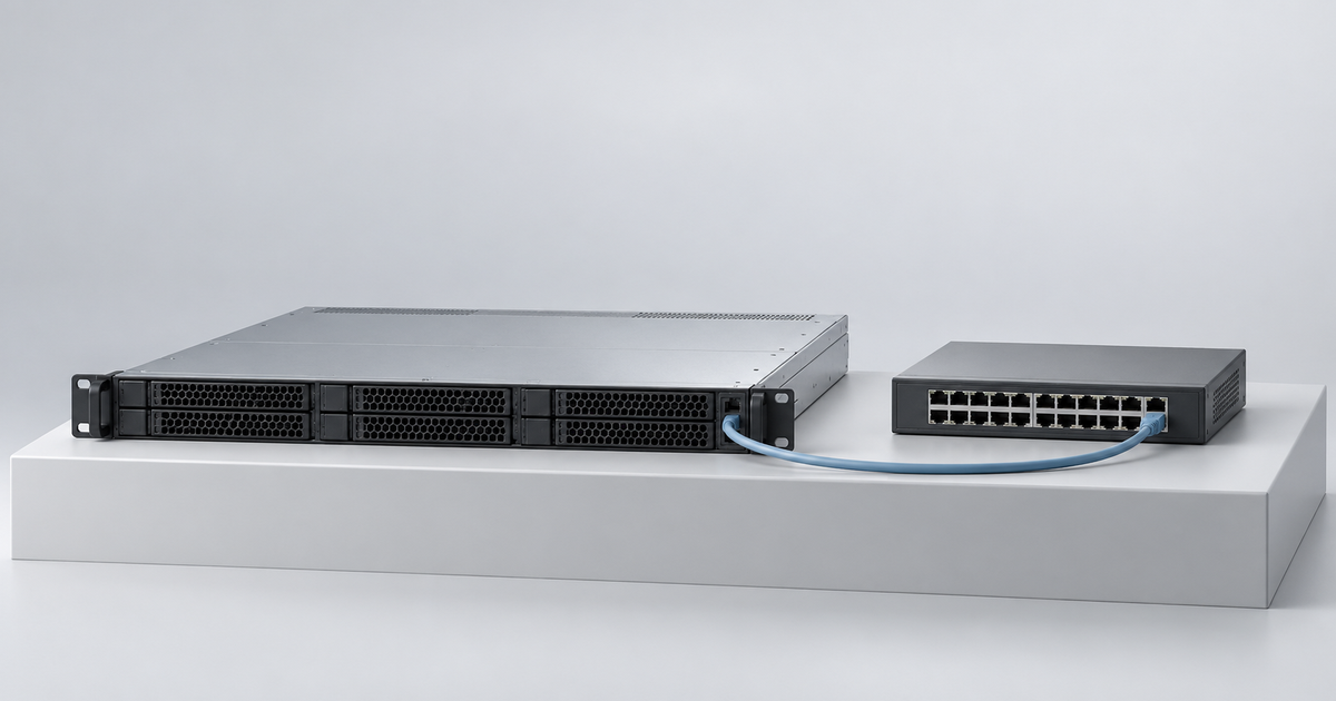 Server and switch for DHCP infrastructure