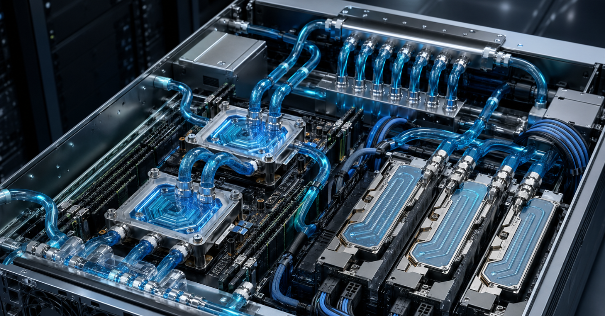 Risks of liquid server cooling