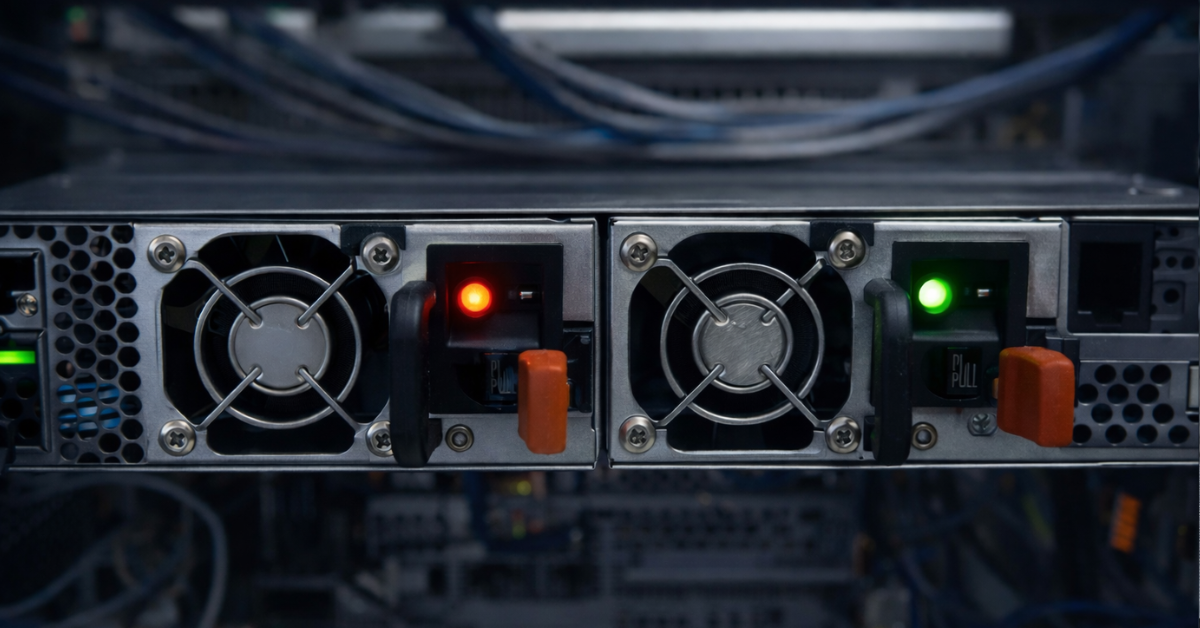 Why a Server Needs Two Power Supplies and How PSU Redundancy Works