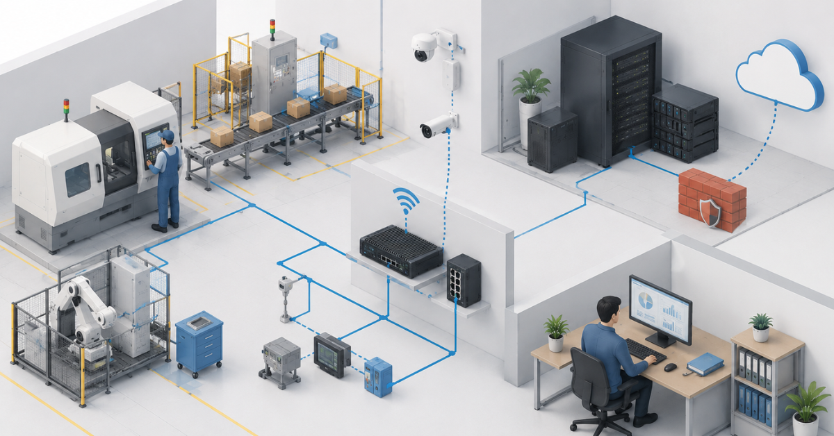 Manufacturing infrastructure security