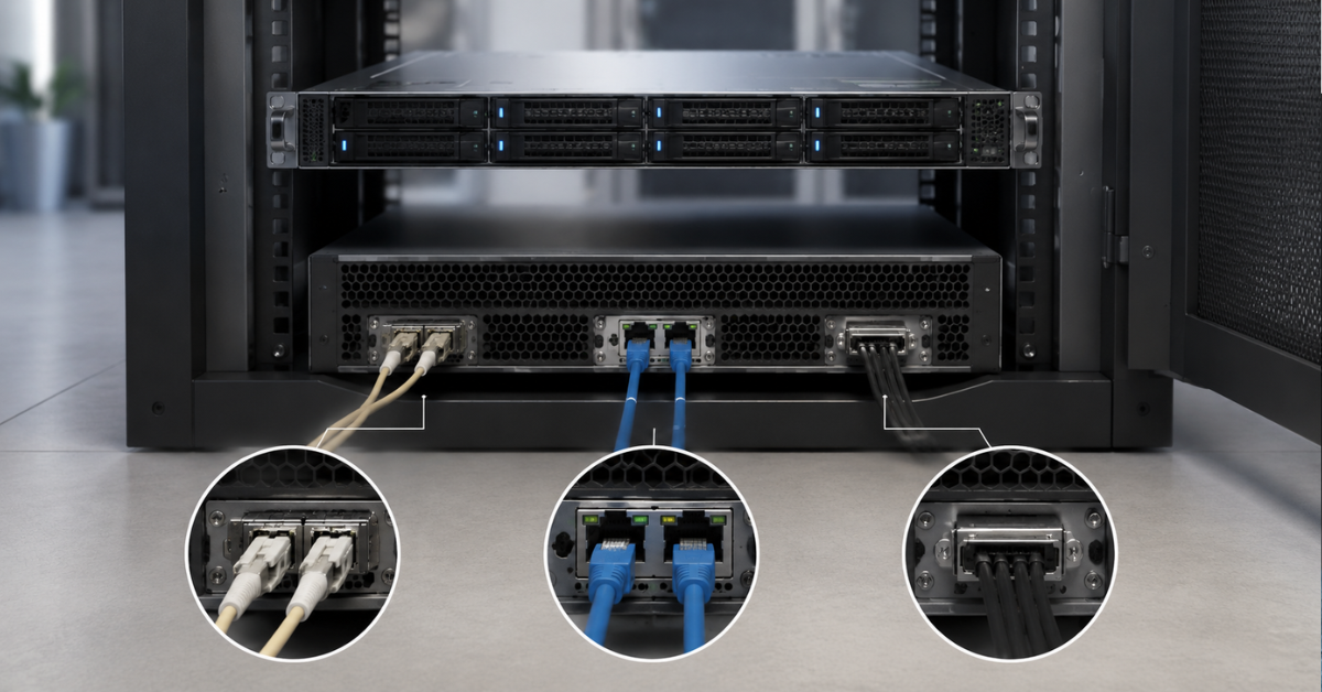 FC, iSCSI and SAS for storage system connectivity