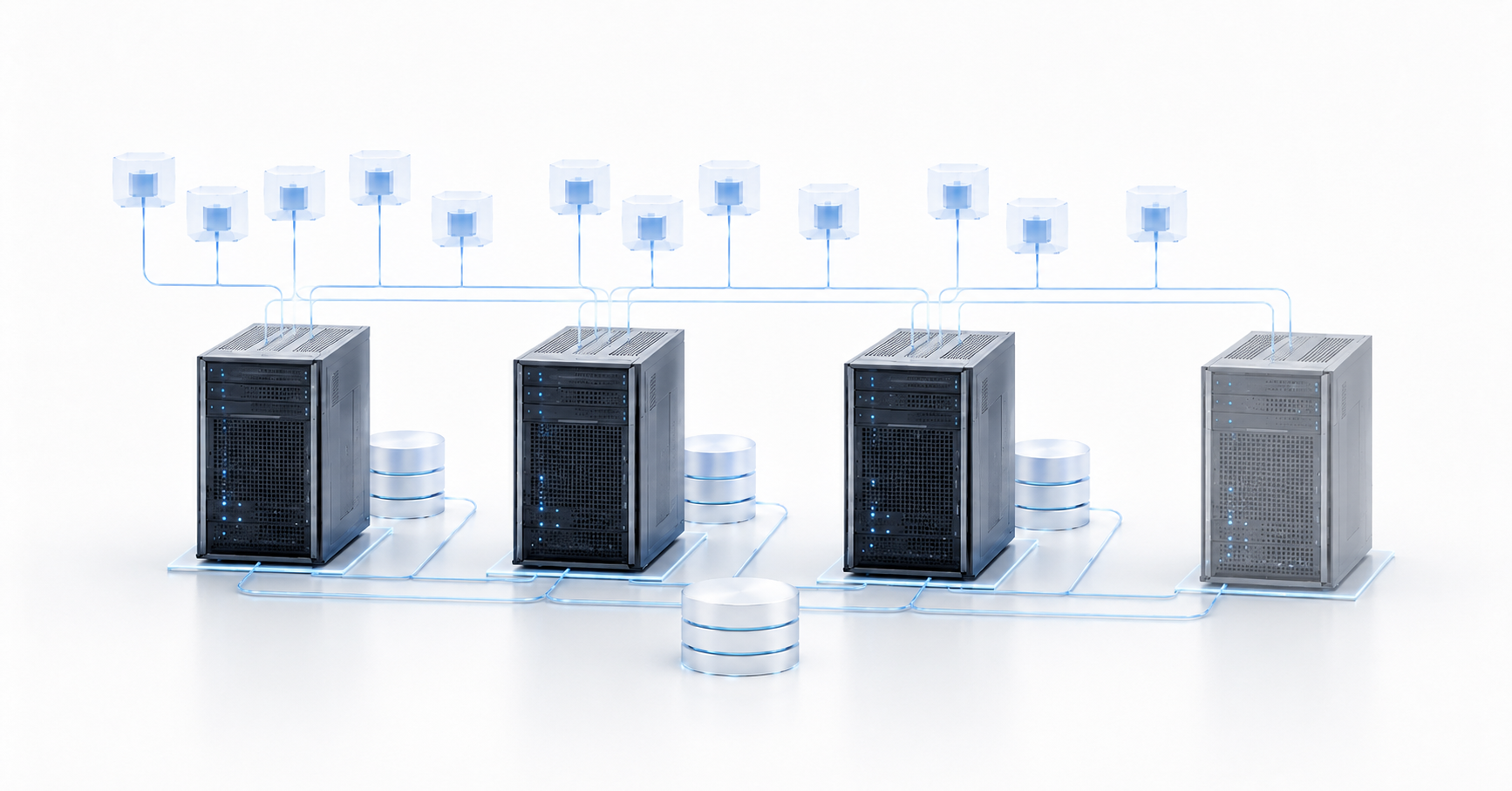 Comparison of 2-, 3-, and 4-node configurations
