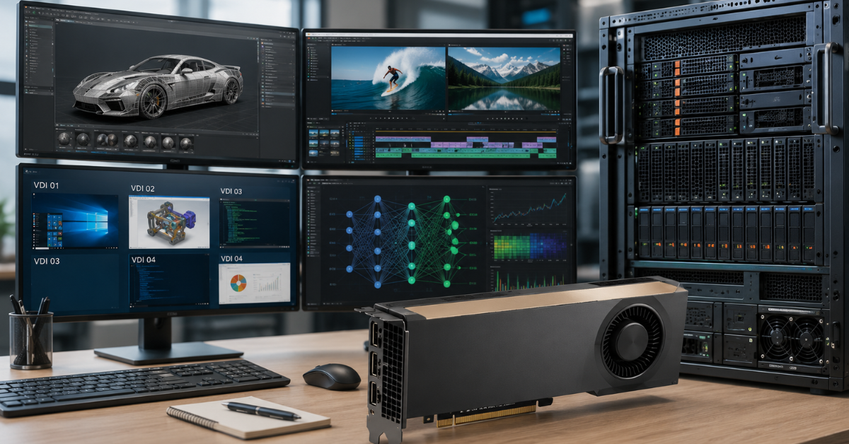 Video processing on server GPUs