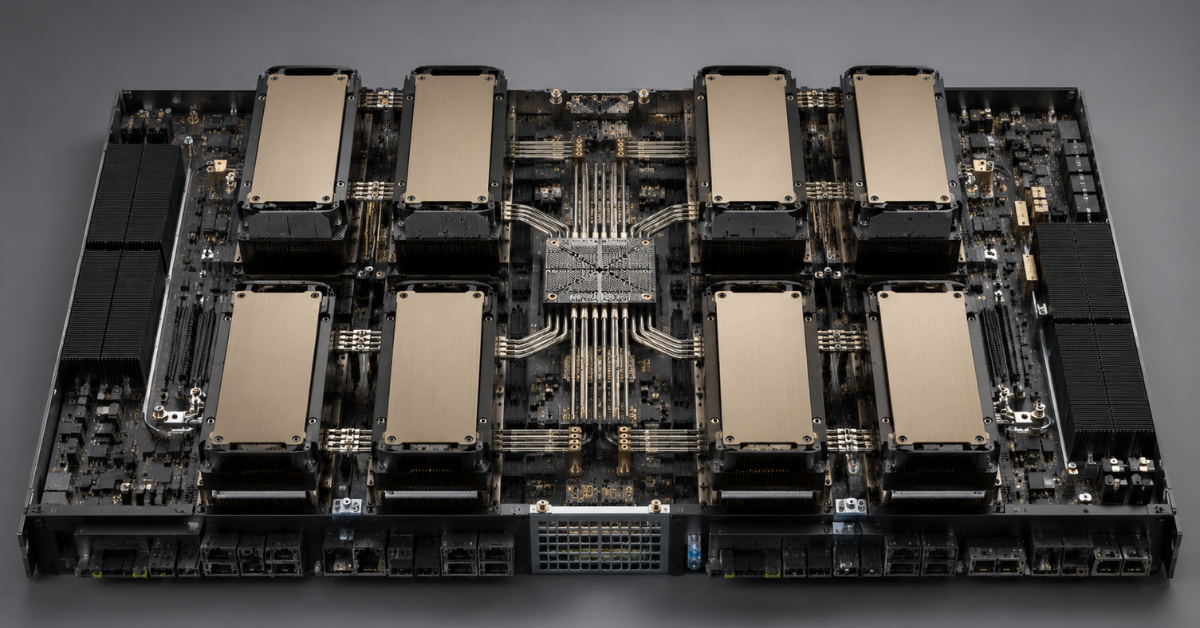 NVLink and NVSwitch in a GPU server