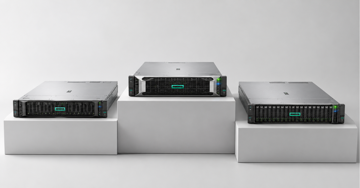 HPE ProLiant DL380 Gen12 vs Gen11 vs Gen10 Plus
