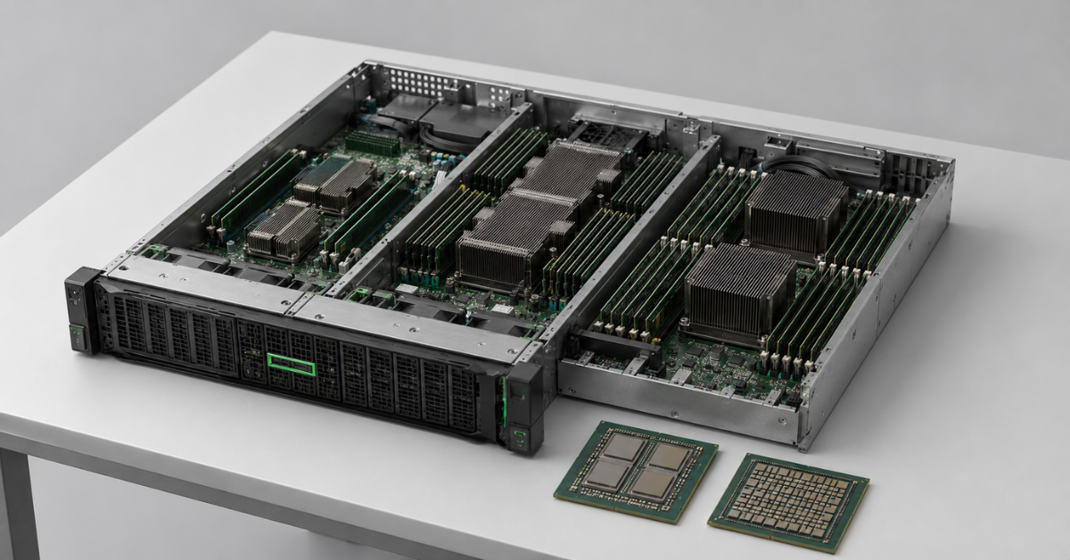 Arbeitsspeicher im HPE ProLiant DL380 Gen12, Gen11 und Gen10 Plus