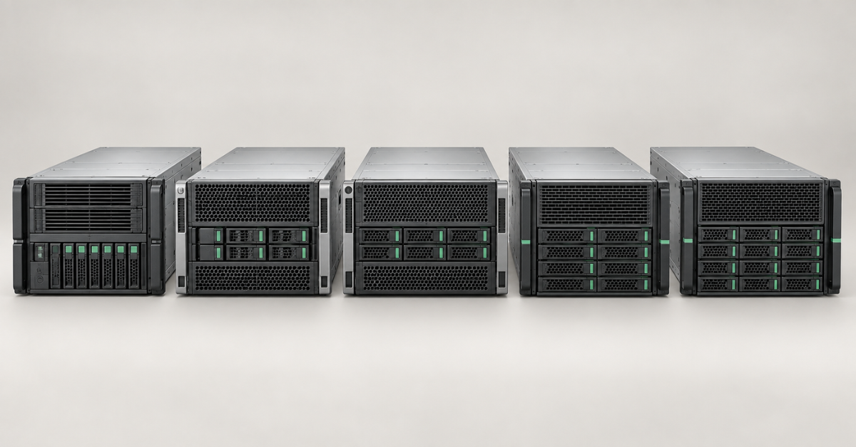Four-socket architecture of the HPE ProLiant DL580