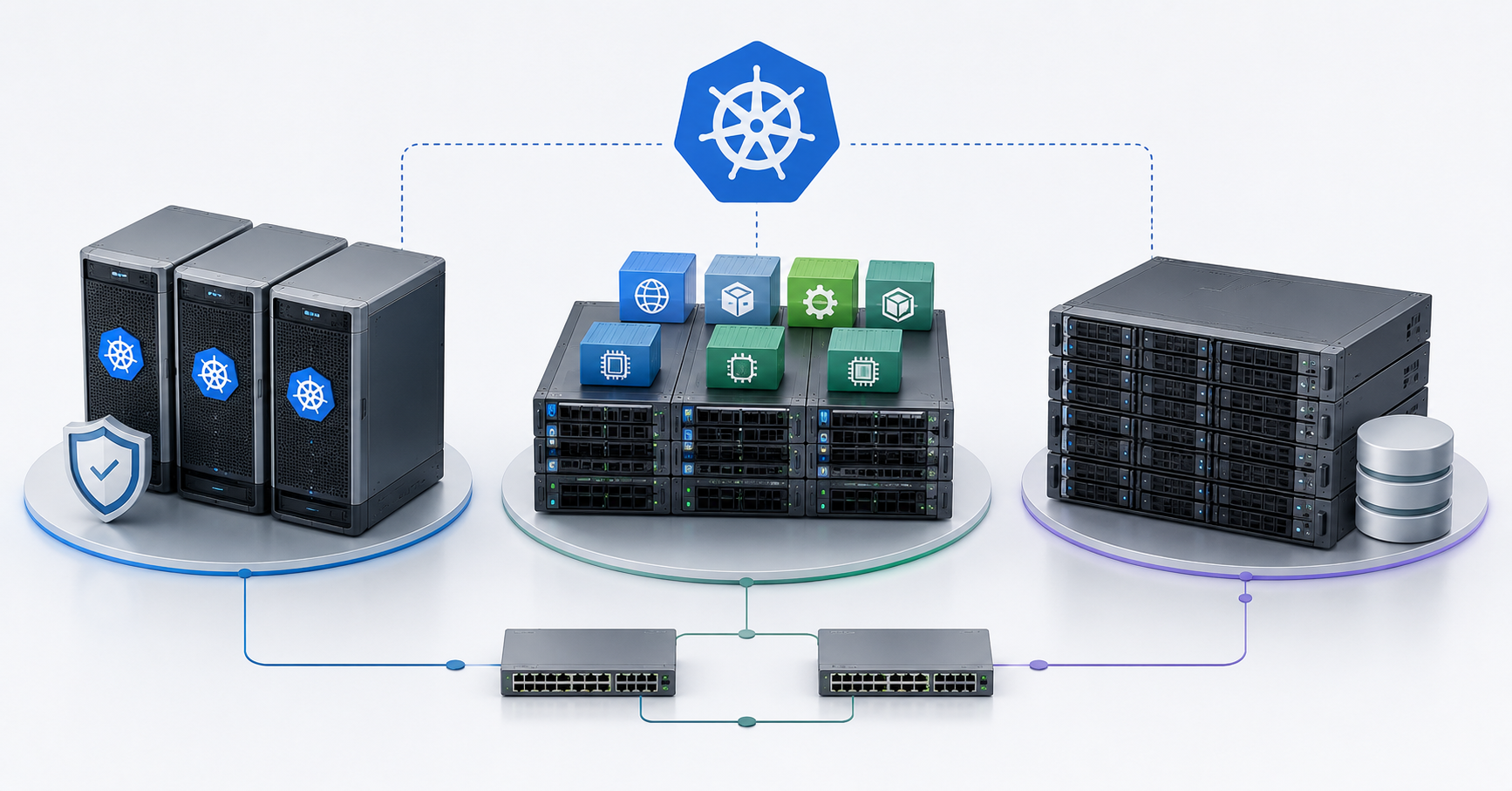 Kubernetes on-premise servers