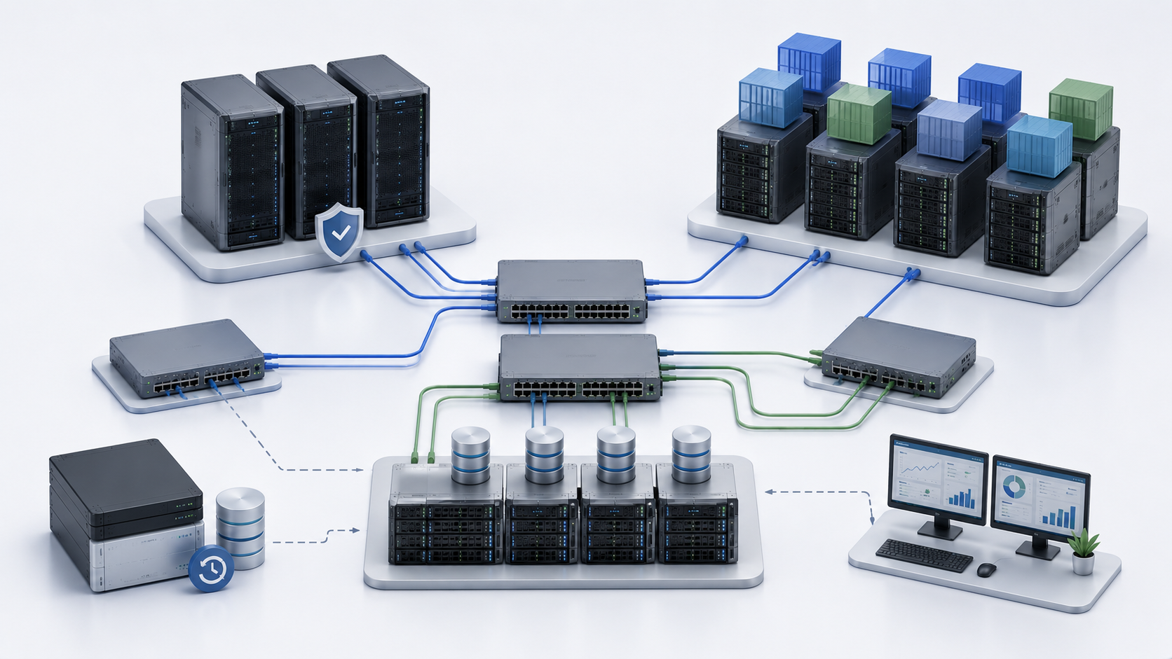 Kubernetes storage and network