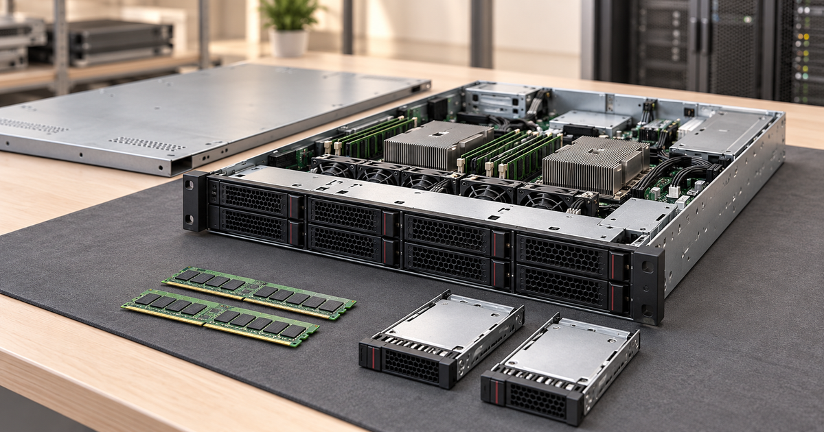 Lenovo SR650 configuration and expansion components