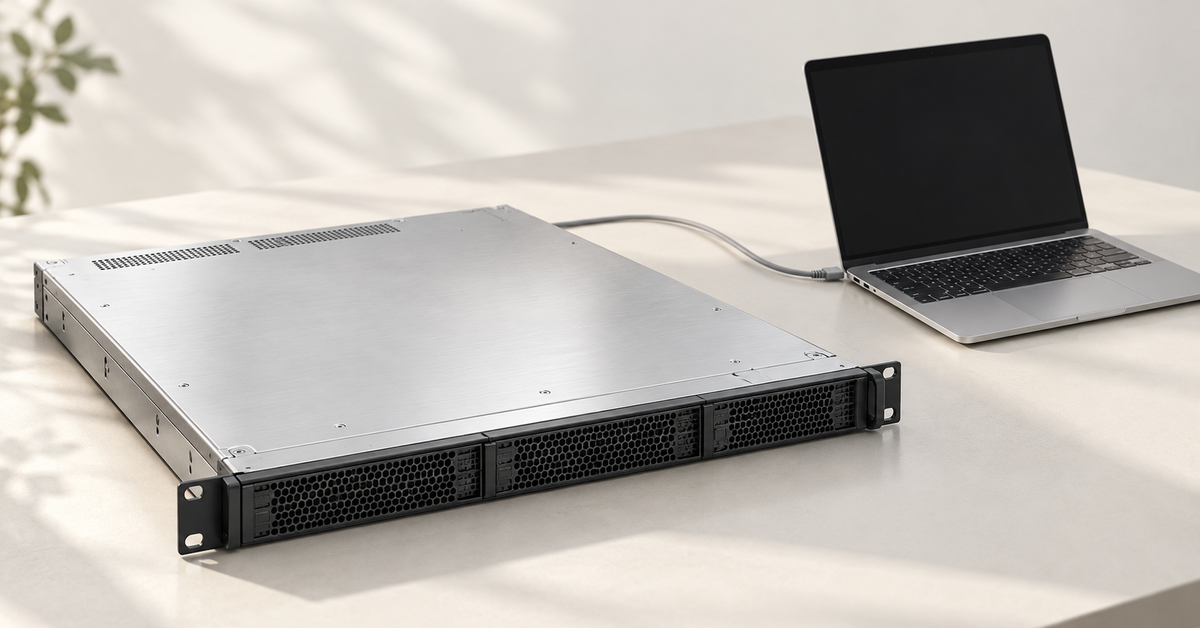 Remote management of a Lenovo ThinkSystem server