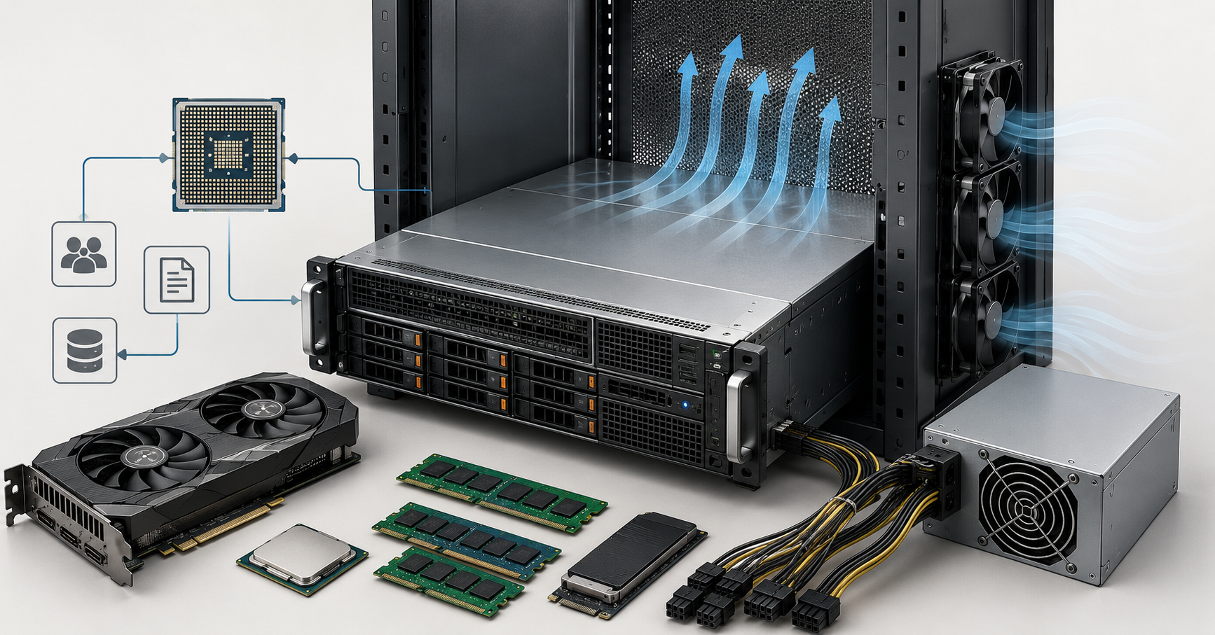 Server for local AI inference