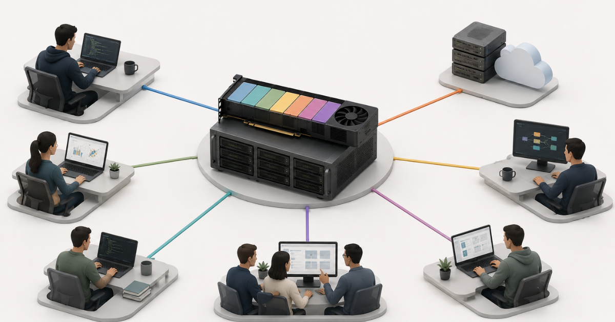 Examples of Sharing One GPU Between Workloads