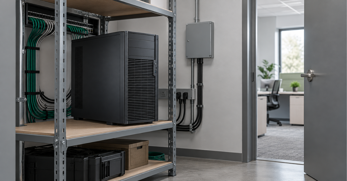 HPE ProLiant ML110 placement, power and remote management