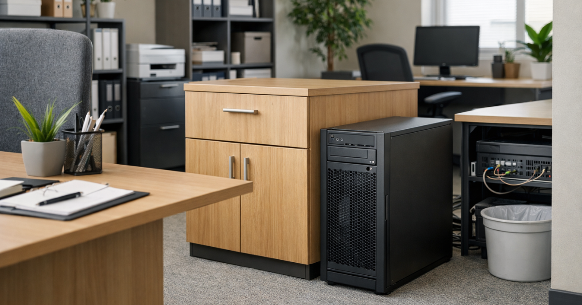 Server in Office: Noise, Heat, Placement