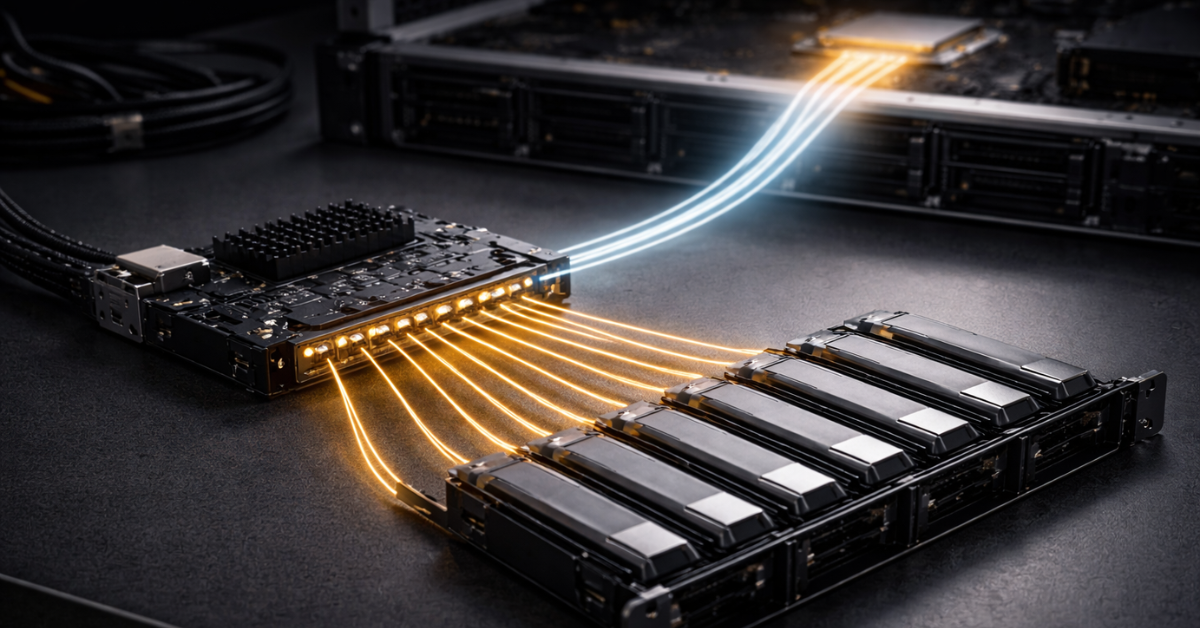 PCIe lane budget scenarios