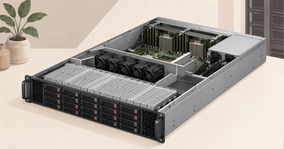 PowerEdge PCIe 5.0, E3.S NVMe, Stromversorgung und Kühlung
