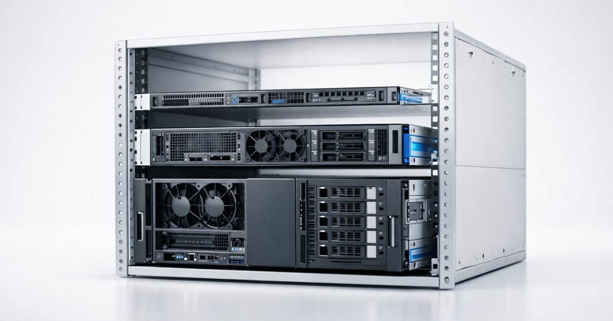 What is U (rack unit) in a server rack