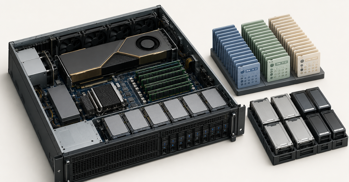 CPU RAM y NVMe para un servidor RAG