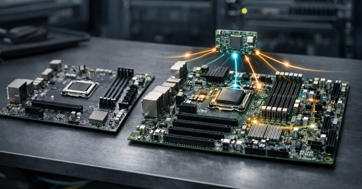 How a Server Motherboard Differs from a Regular One: Management, Reliability, and Predictability