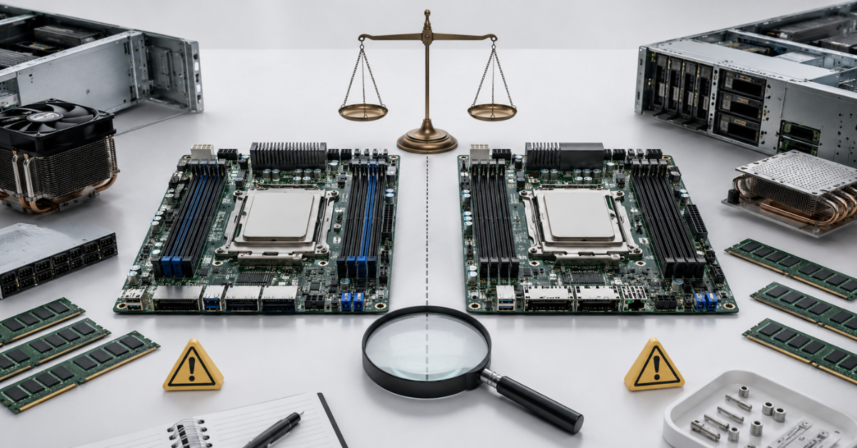 Common mistakes when comparing EPYC 9005 and EPYC 9004