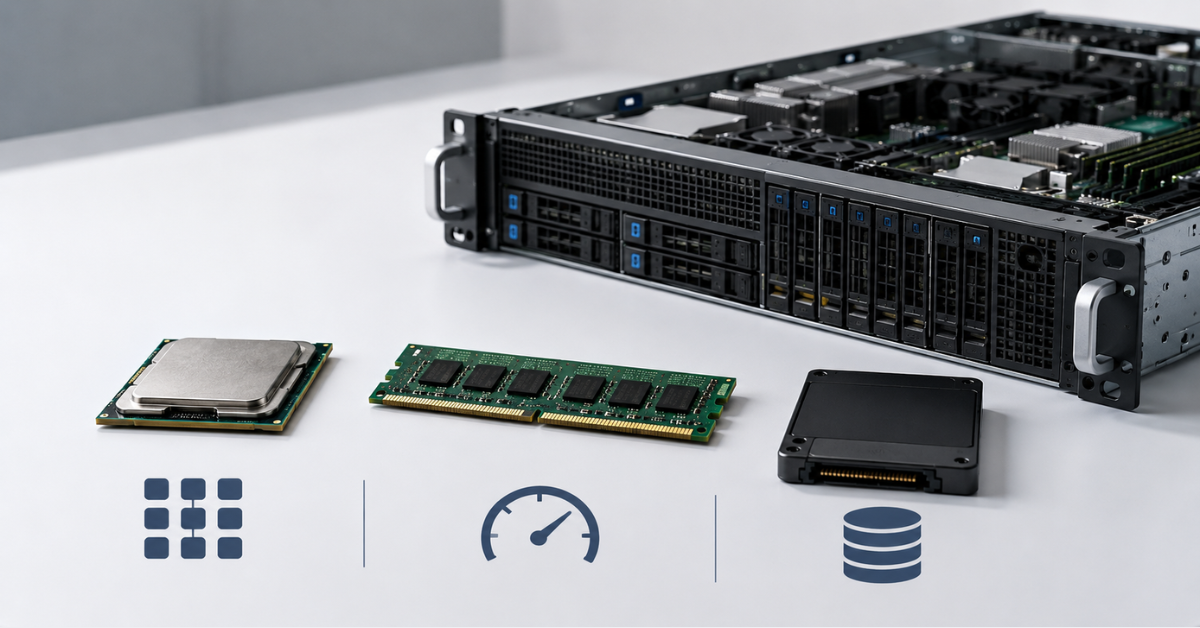 What matters more for a server: cores, frequency, or RAM