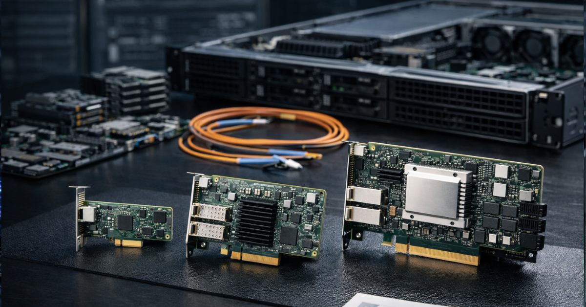 Choosing between NIC, SmartNIC, and DPU