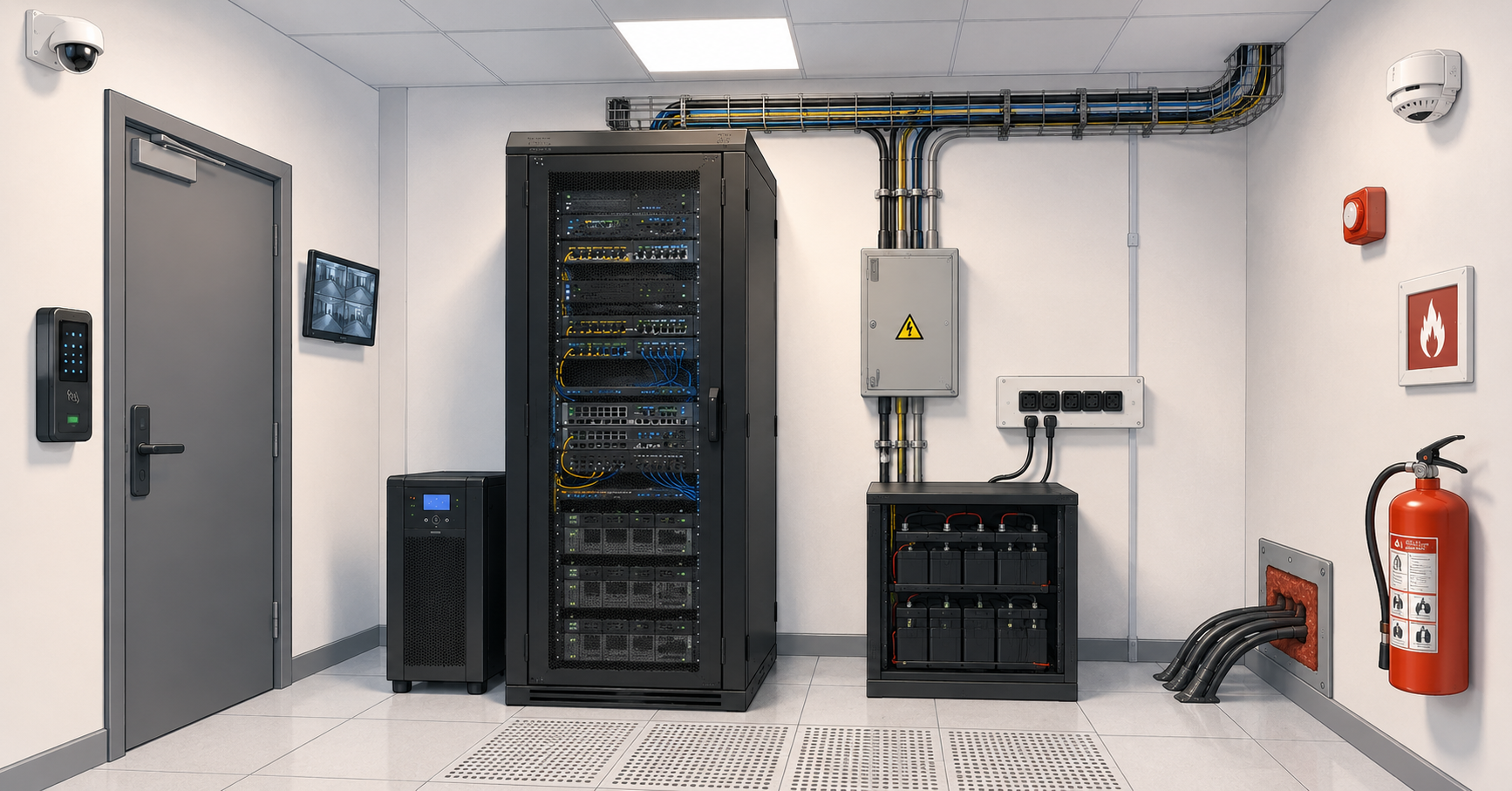 Small server room fault tolerance