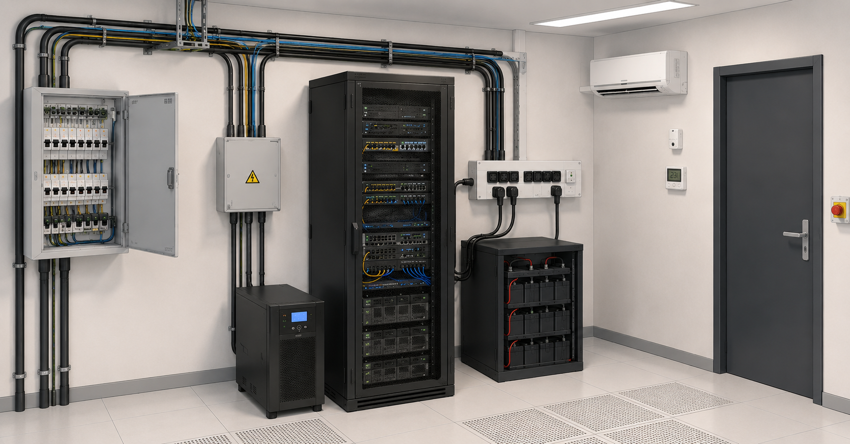 Small server room cooling