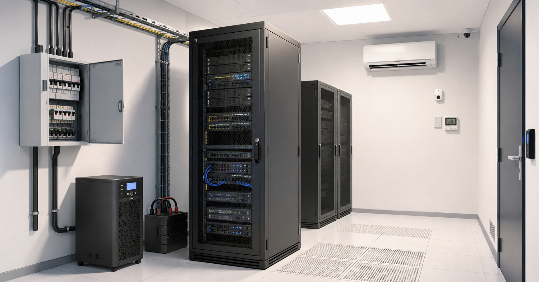 Small server room design