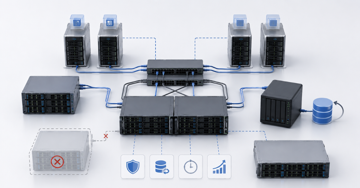 Storage high availability backup and scaling