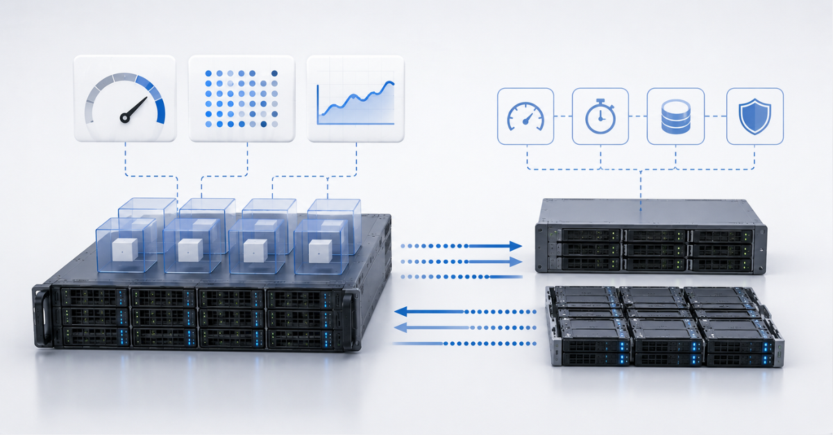 Latency and IOPS in virtualization