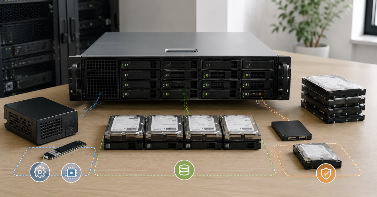 RAID and storage for video archive