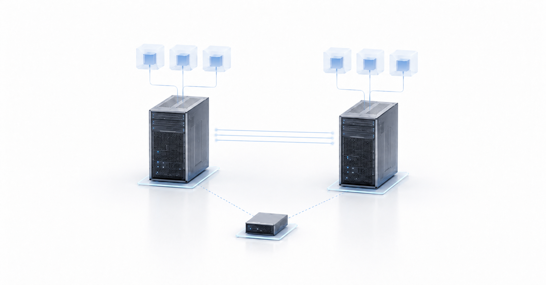 Two-node virtualization cluster