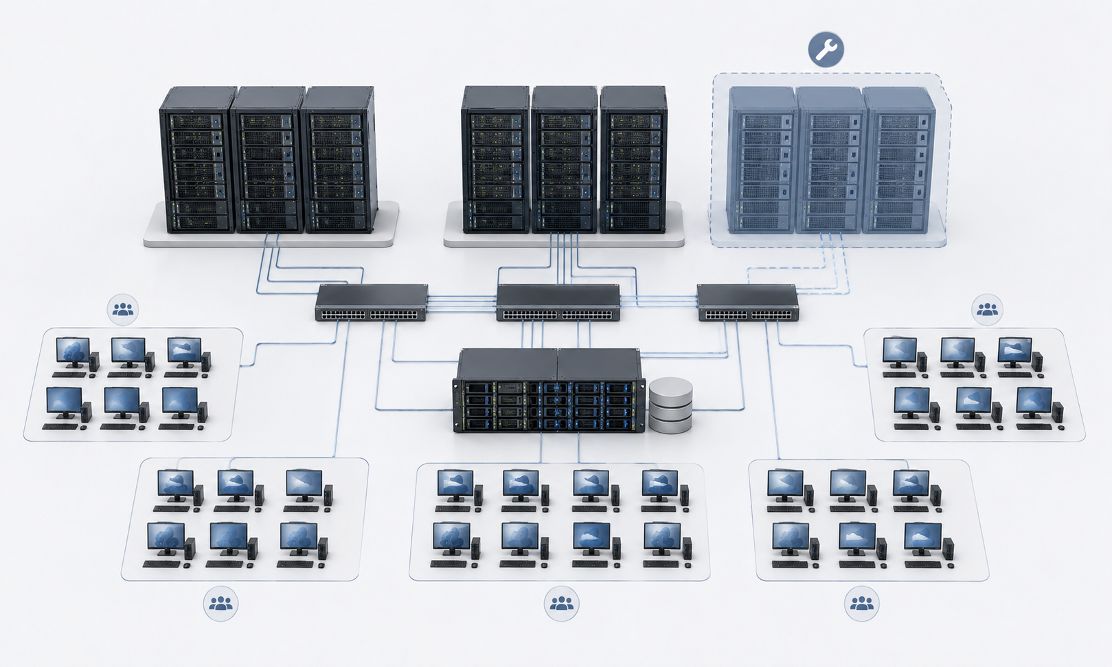 Fault-tolerant VDI architecture