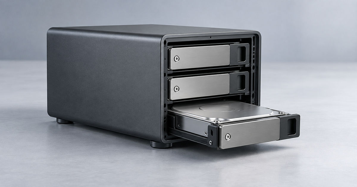 ZFS storage with removable drives