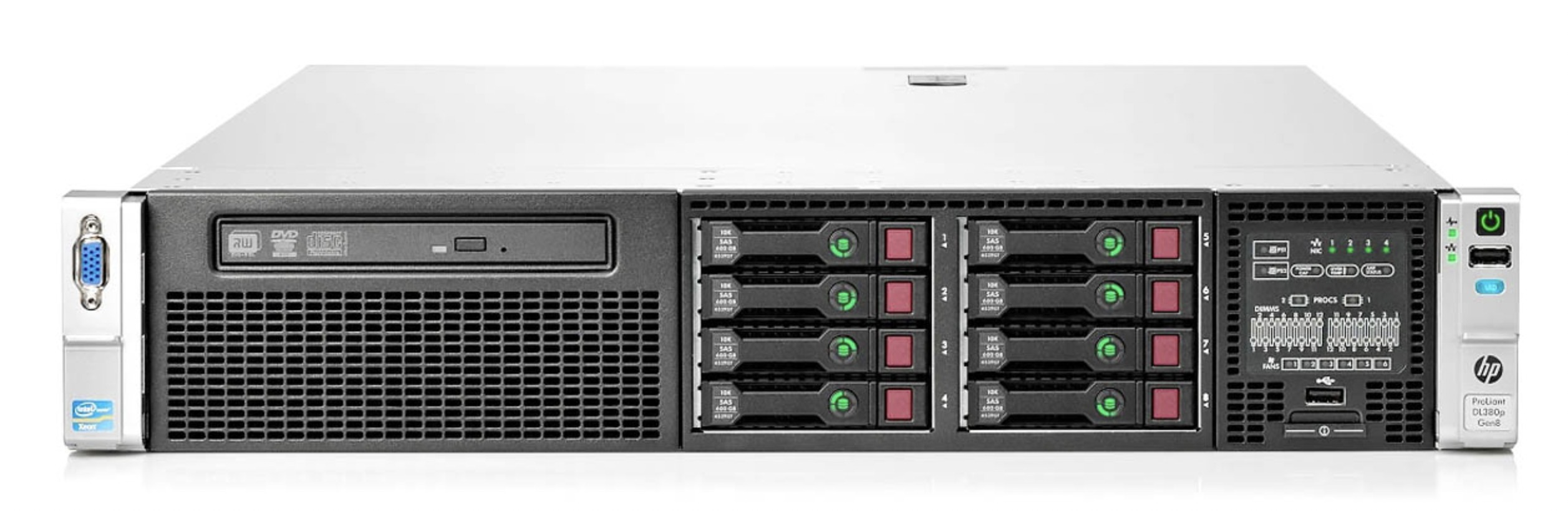 HP Proliant DL380p Gen8 Server
