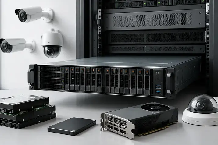 How to Choose a Video Surveillance Server with AI Analytics: Cameras, FPS, Storage, GPU