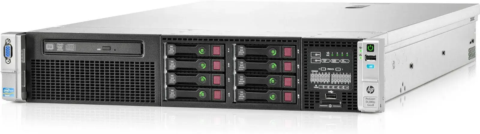 Servidor HP Proliant DL380p Gen8