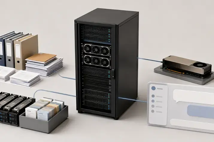GPU-Server für RAG und Firmen-Chatbot: Was ist neben der Grafikkarte wichtig?