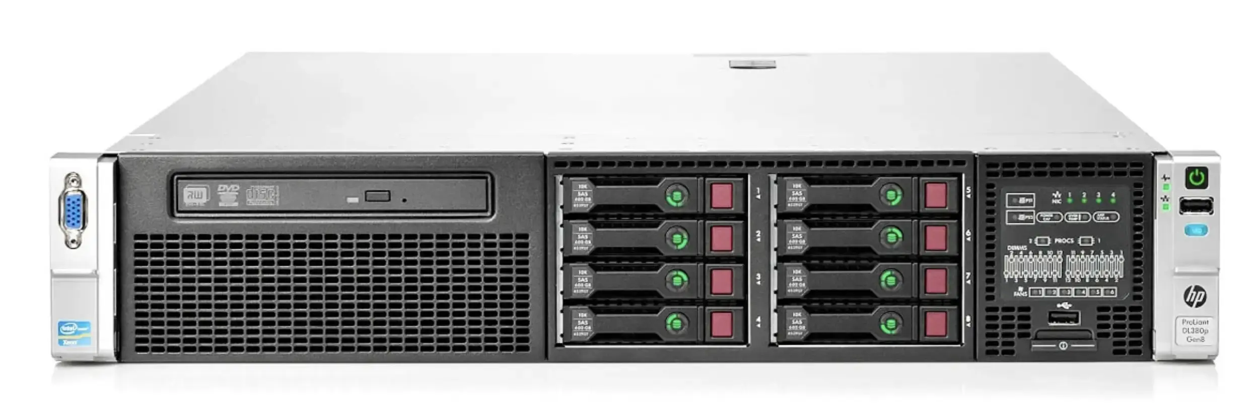 Servidor HP Proliant DL380p Gen8
