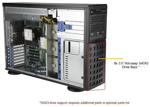 Serwer Supermicro  SYS-740P-TRT